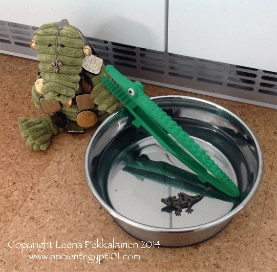 Mummific created a sacred lake for the crocodile god